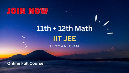 Class 11th & 12th Math 2025 - 2027 session